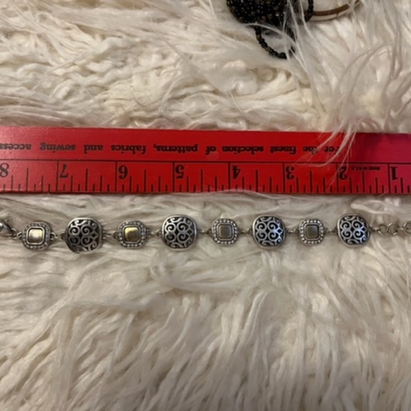 Brighton Bracelet - Silver/Gold tone adjustable to fit. - Picture 5 of 7